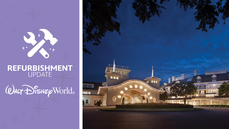 ✨ Refurbishment Update: Magic on Pause at Disney’s BoardWalk Inn & Villas (Jan–April 2027)
